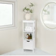 thumbnail image 4 of Era Spazio Bath Storage Tower Organizer, White, 4 of 5