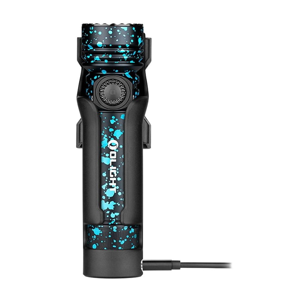 Olight Seeker 4 Pro Rechargeable Flashlight, 4600 Lumens LED with USB C Holster, Waterproof