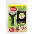 thumbnail image 2 of Miracle Peeler Deluxe Wide 2-in-1 Vegetable Peeler with bonus Mandoline Included, 2 of 3
