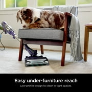 Shark POWERDETECT Corded Stick Vacuum, Carpet and Hardfloors, Pet Friendly, with DuoClean Detect Technology, Self-Cleaning Brushroll, HZ4002 Purple
