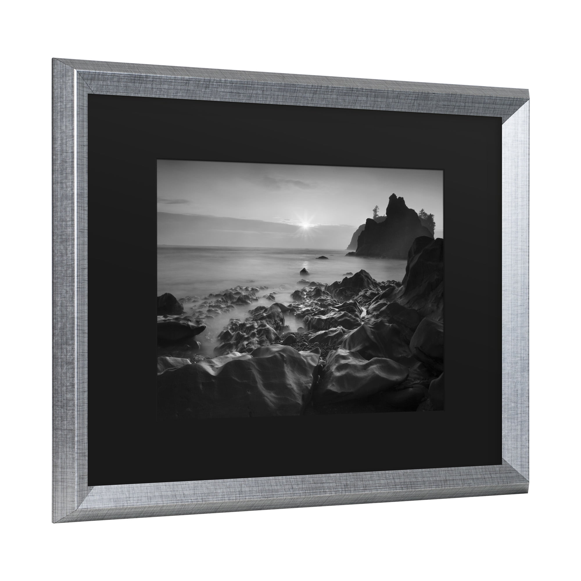 Trademark Fine Art 'Sunset at Ruby Beach' Canvas Art by Moises Levy