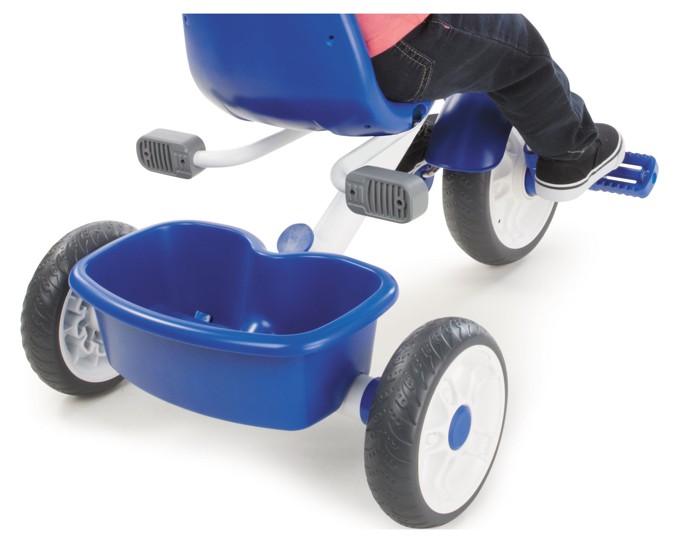 Little Tikes My First Trike 4-in-1 Trike, Blue, Convertible Tricycle, Toddlers w/ 4 Stages of Growth & Shade Canopy, Kids Boys Girls Ages 9 Months to 3 Years - image 5 of 6