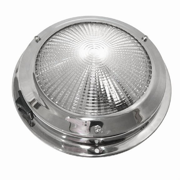 Flush Mount Interior Ceiling Dome Light Lamp for Boat Marine Car RVs 12V 4 inch