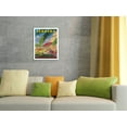 thumbnail image 4 of Florida - Go By Train - Pennsylvania Railroad - Vintage Railroad Travel Poster c.1950s - 8 x 12 inch Vintage Metal Tin Sign, 4 of 4