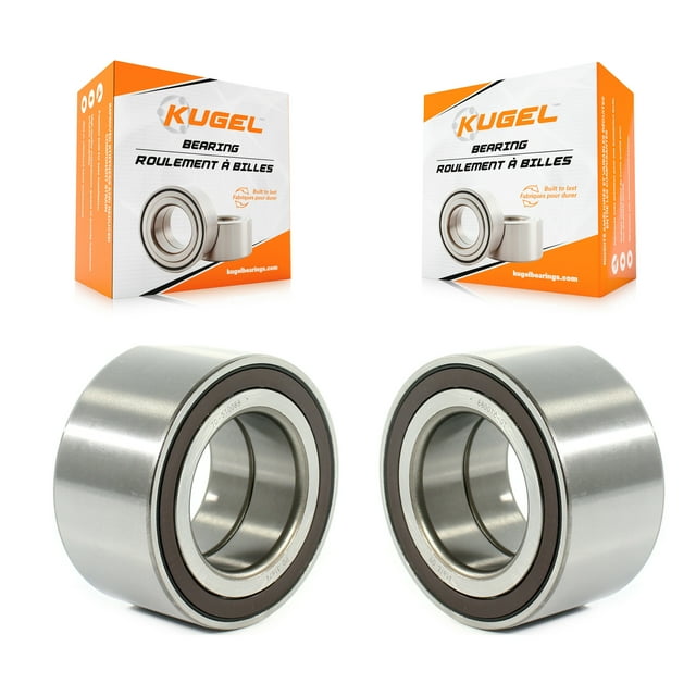 Kugel Front Wheel Bearing Pair for Car 2006-2014 2017-2019 Honda Ridgeline - Left Right Side (Driver Passenger) K70-100526
