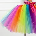thumbnail image 5 of TAIAOJING Toddler Baby Girls Floral Dress Summer Sleeveless Babys Birthday Party Tutu Kids Rainbow Princess Dresses For 10-12 Years, 5 of 6
