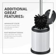 thumbnail image 6 of ToiletTree Products Toilet Brush with Lid (White 2 Pack), 6 of 9