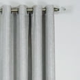 thumbnail image 2 of Fitzgerald - Lined Grommet Window Curtain Panel - 50x84 Silver, 2 of 3