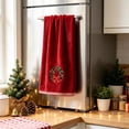thumbnail image 5 of Bcylexb Holiday Kitchen Towels 40x60cm, Christmas Themed Absorbent Dish Cloths Soft Decorative Tea Towels for Cooking Baking Festive Xmas Decoration, 5 of 6