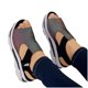 thumbnail image 4 of Verano damas mujeres zapatos de suela gruesa plana moda casual playa sandalias Wmkox8yii  nm5914, 4 of 7