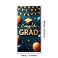 thumbnail image 1 of Graduation Congrats Grad Banner Backdrop Party Decoration Photo Booth Props Celebration Background Event Supplies Stars Ribbons School Ceremony Decor, 1 of 4