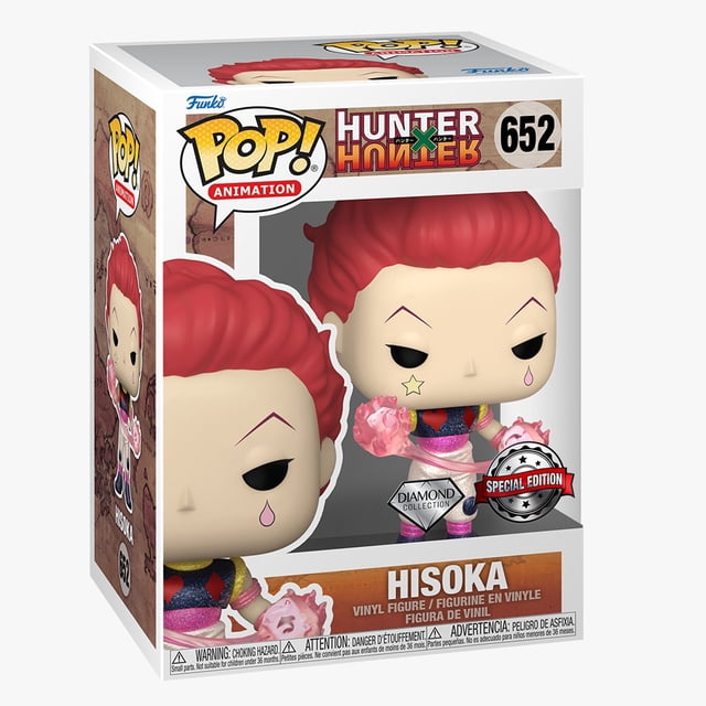 Pop Hisoka 652 (Diamond Collection)(Special Edition) Funko Animation: Hunter X Hunter
