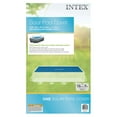 Intex 29026E 9 x 18 Foot Rectangular Solar Frame Set Swimming Pool