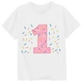 thumbnail image 3 of Tiijoy Girls Birthday T-Shirt Cute Short Sleeve Crewneck T Shirt for Kids, Sizes 1, 3 of 3