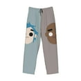 thumbnail image 4 of Gorillaz Men's Pajama Pants With Pockets Fashion Cozy Daily Lounge Sleep Pants Sleepwear Large, 4 of 8