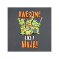 thumbnail image 5 of Teenage Mutant Ninja Turtles Boys' Awesome Like A Ninja Graphic T-Shirt, 5 of 5