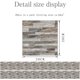thumbnail image 4 of 20 Piezas Adhesivo Decorativo para Azulejos para Baño y Cocina Pegatinas para Azulejos, Imitación de Cuero Estilo Ladrillo Piedra de Imitación 3D Decoración Autoadhesiva Impermeable, 4 of 4