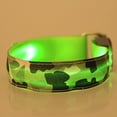 thumbnail image 2 of OULII 2 Pcs Glow in the Dark Bracelet Hook and Loop Design for Outdoor Exerciser, 2 of 3
