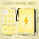 thumbnail image 2 of Carpeta para cartas ShrewdYuya de 900 bolsillos, impermeable, de PU, con cierre de cremallera, 2 of 7