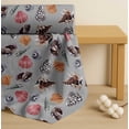 thumbnail image 4 of Soimoi Cotton Voile Fabric Colorful Shells Ocean Print Fabric by the Yard 56 Inch Wide, 4 of 7
