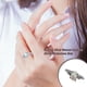 thumbnail image 5 of Anillo de plata para mujer, anillos de moda portátiles, regalos para novia, joyería decorativa, propuesta de boda, compromiso informal Ropa, zapatos y accesorios Miscelánea Violeta Tamaño 9 Minnieouse AP011197-10, 5 of 6