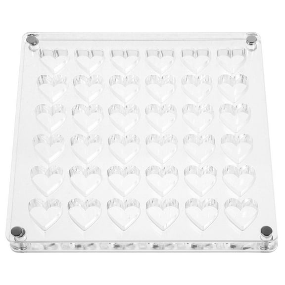 LEORX Rock Display Case Jewelry Display Box Acrylic Protection for Collectors 1Pcs