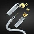 thumbnail image 2 of Coaxial Cable Triple Shielded CL3 in Wall-Rated (6 ft) RG6 Digital Audio Video (Coax Cable) Satellite TV, Antenna, Male F Connector Pin - 6 Feet, 2 of 7