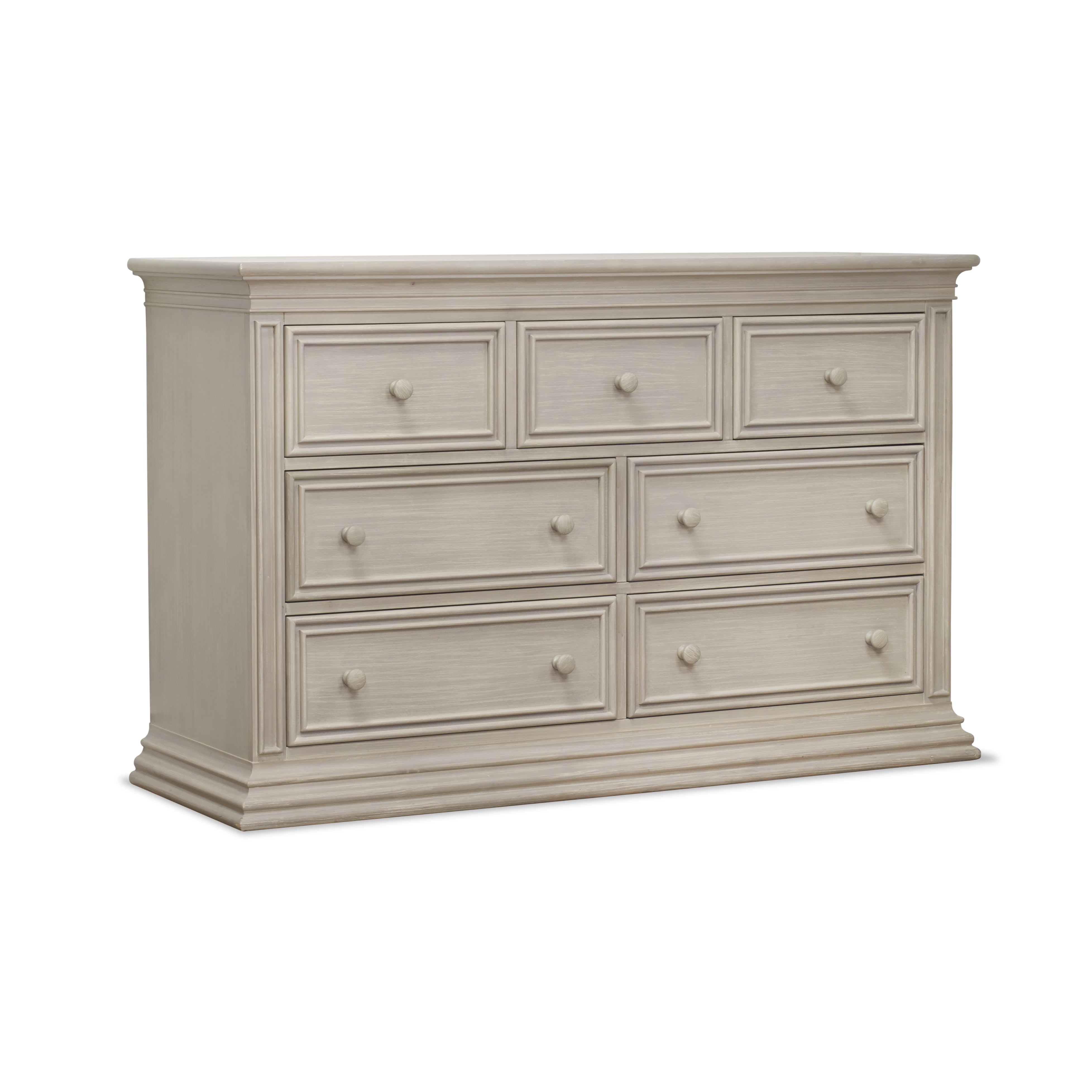 DaVinci Signature 6-Drawer Double Dresser in White - Walmart.com
