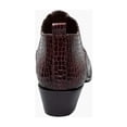 thumbnail image 7 of Stacy Adams Sandoval Cuban Heel Boot Croco print Burgundy 25666-601, 7 of 7