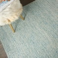 thumbnail image 6 of Nourison Weston Solid Seafoam 3'9" x 5'9" Area Rug, (4x6), 6 of 8