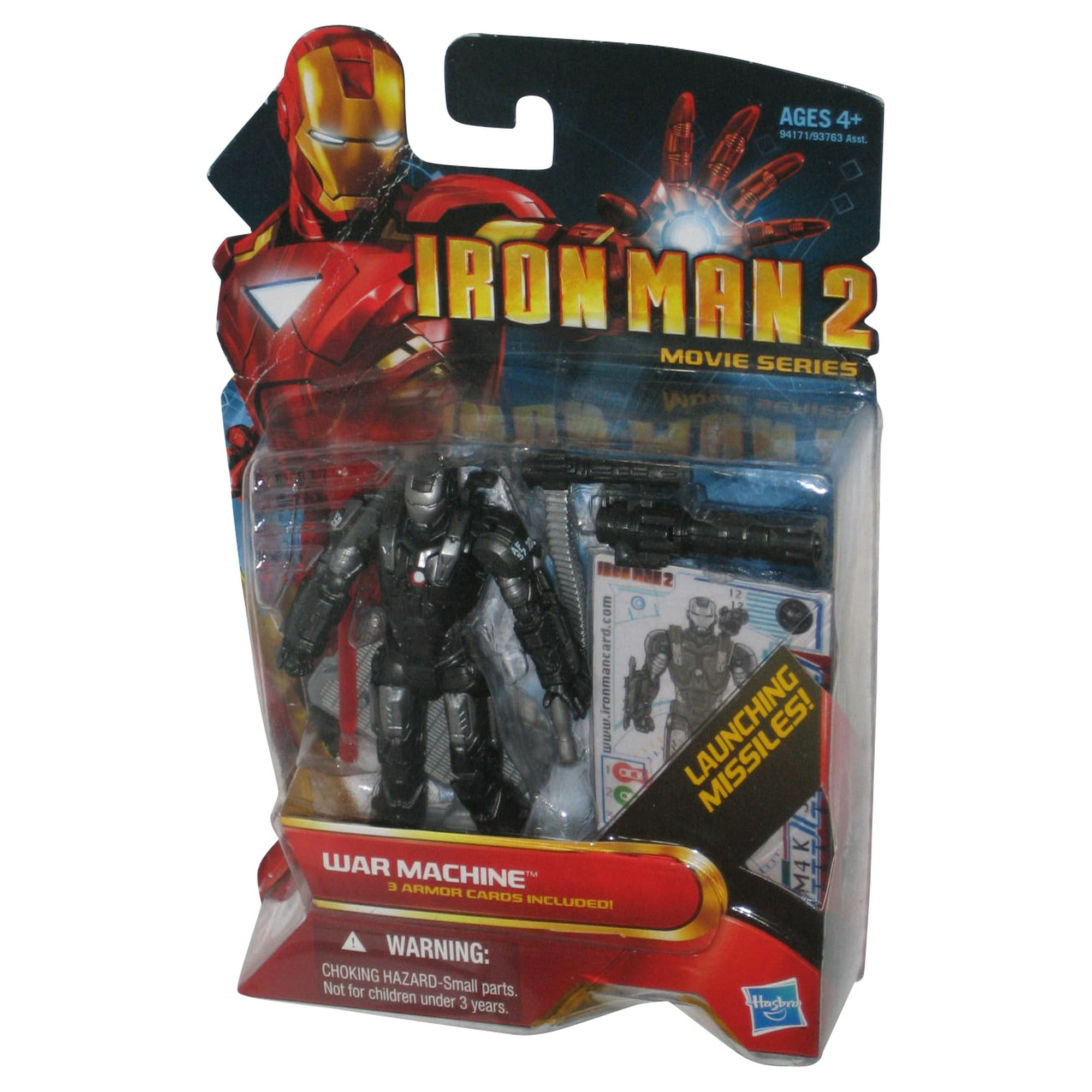 Marvel Iron Man 2 War Machine 2010 Hasbro 3.75 Inch Figure 12 Walmart