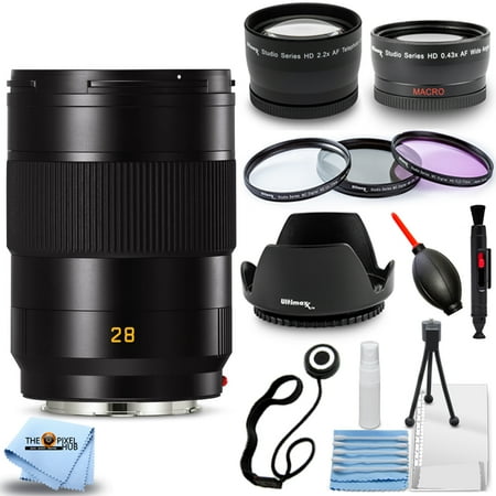 Leica APO-Summicron-SL 28mm f/2 ASPH Lens - 10PC Accessory Bundle