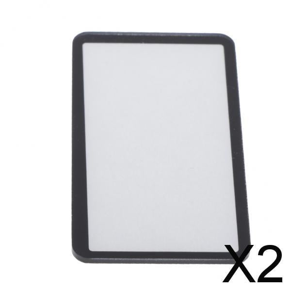 BELOVING 2xTop Outer LCD Screen Display Cover Window Glass for , Clear, 2 Pcs