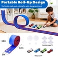 thumbnail image 3 of Pista de Autos de Carrera Flexible FUTESI 4.5m con Ventosas para Niños 3+, 3 of 8