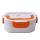 thumbnail image 1 of Fiambrera Wares, 1,5 l. Recalienta alimentos, práctico, perfecto para el trabajo o la escuela, a prueba de derrames (naranja) 1,5 litros, 1 of 4