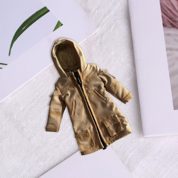 Figuras de acción CUTICAT 1/12 Chaqueta para exteriores Caqui