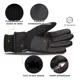 thumbnail image 5 of Guantes Gruesos Nieve Impermeables A Prueba De Viento Frio, 5 of 7