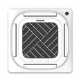thumbnail image 2 of Pioneer® 48,000 BTU 18.5 SEER2 8-Way Slim Cassette Mini-Split Air Conditioner Heat Pump System Full Set 230V, 2 of 6