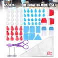 thumbnail image 1 of 65pcs Cake Decorating Tool Set with Storage Box Cake Decorating Supplies Kit Confectionery Nozzles Kitchen Accessory New, 1 of 5