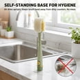 thumbnail image 6 of 5 in 1 Bottle Lid Gap Cleaning Brush Set, Multifunctional Cup Cleaner for Baby Bottles, Drinking Cups & Straws, Modular & Detachable Design with Long Handle, Easy Rinsing, 6 of 7