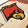 thumbnail image 4 of YouTheFan NCAA Louisville Cardinals 3D Stadium Banner 6x19, 4 of 7