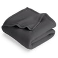 thumbnail image 1 of Bare Home Polar Fleece Bed Blanket - Lightweight - Premium Fleece - Double/Queen, Forged Iron Gray, 1 of 8