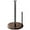 Dark Brown Wood, variant on Gold Countertop Paper Towel Holder, Stainless Steel, Modern Kitchen and Bathroom Organization