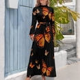 thumbnail image 3 of Vestido largo Monarchs Aflutter vestido mujer ropa mujer verano 2024 novedades, 3 of 4