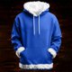 thumbnail image 4 of Sudadera con capucha para hombre, estilo casual, a la moda, con cuello redondo y bolsillos, estampado, jersey de manga larga, sudadera con capucha, blusa para hombre, poliéster, 4 of 9