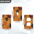 thumbnail image 2 of Cute Black Cat and Pumpkins Light Switch Cover Switch Plate Outlet Cover Plug Cover for Electrical Outlet, 2 of 6