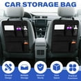 thumbnail image 6 of Car Backseat Organizer with 7 Storage Pockets, Adjustable Straps, Universal Fit Seat Back Storage Bag for Road Trips, RV, and Daily Commuting, 6 of 9