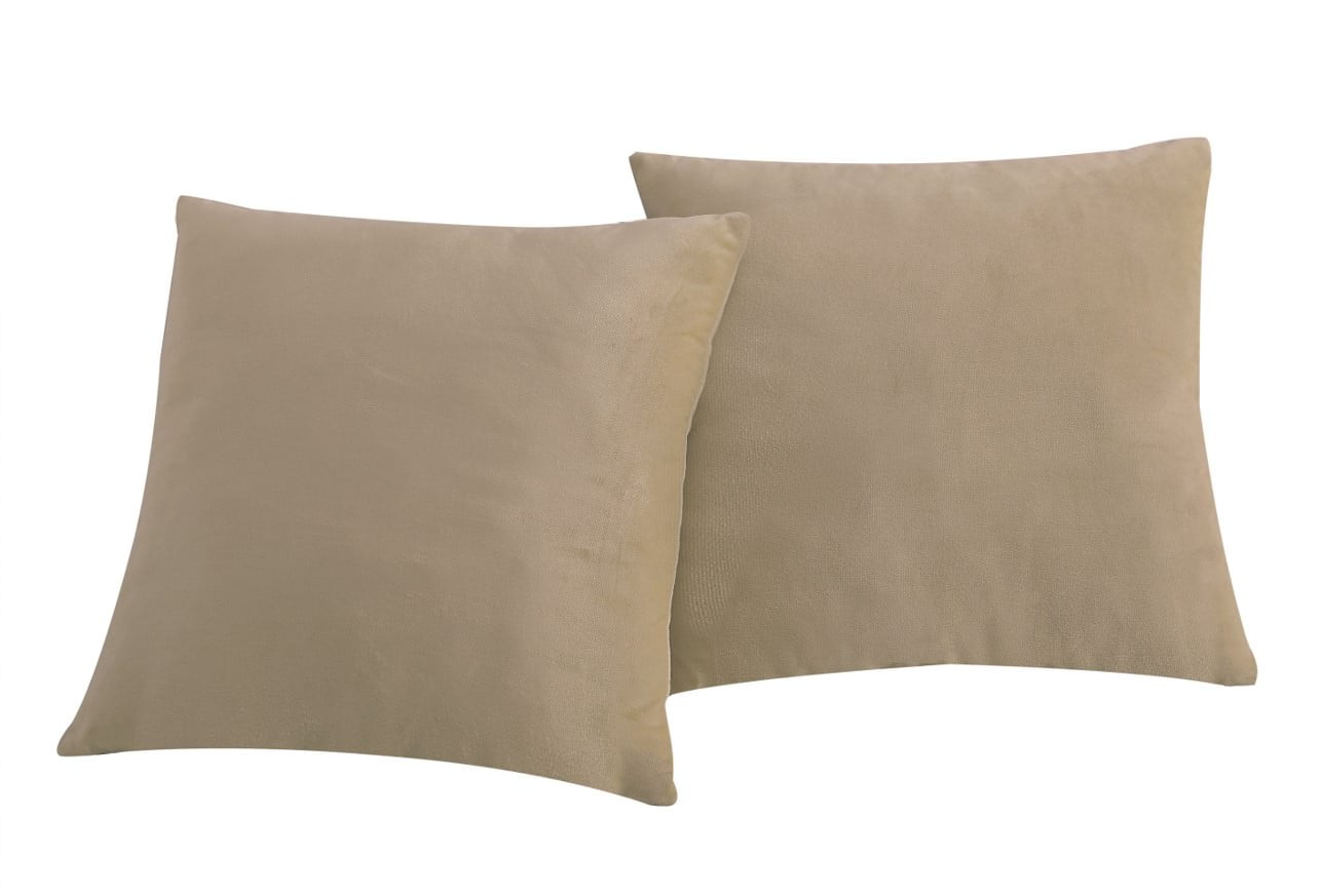 VCNY Home Velvet 2Pack Pillow 18"x18" Multiple Colors Available