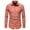 Orange, variant on Lmnyox Men's Dressy Casual Shirts Slim Long Sleeve Work Shirts Cotton Button Down Collared Shirts Solid Color