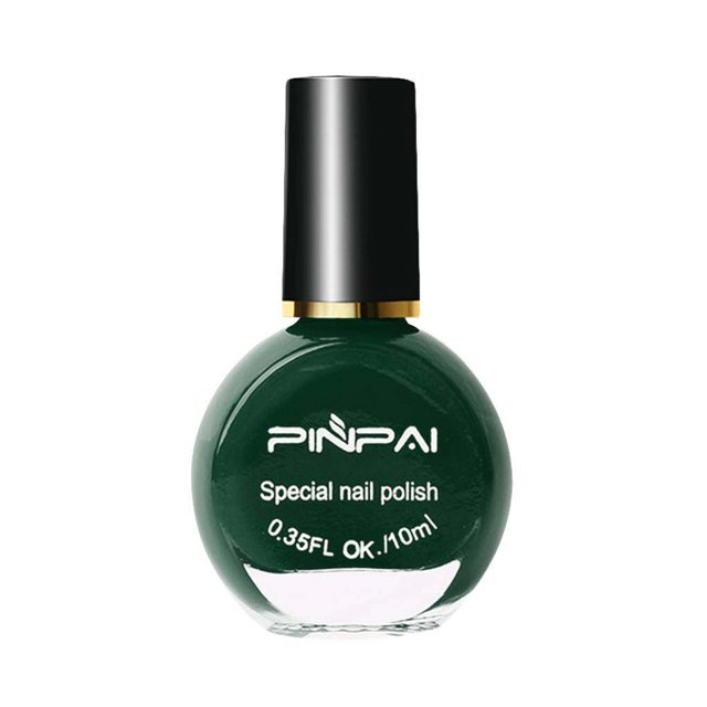Baohd Vernis à Ongles Pelable Laque Art Base Imperméable Estampage Vernis à Ongles Manucure Sèche DIY